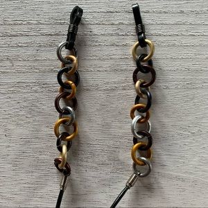 Metallic Colored Eyeglass Leash /Chain